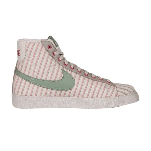 Nike W's Blazer Mid - Light Bone/Cadet Green -Pnk Cly - 306499-031