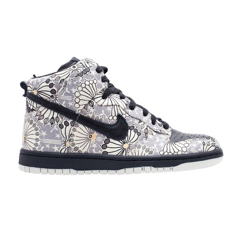 Nike W's Dunk Hi Skinny Prem - Black/Sail - 386316-004