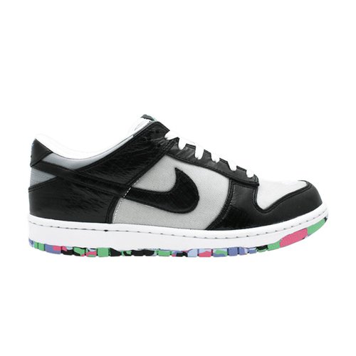 Nike W's Dunk Low Premium - White/Black Tourmaline - 318638-101