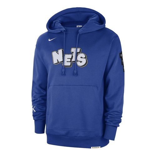 Nike X Kaws X Brooklyn Nets City Edition Hoodie - Blue - FB4441-495