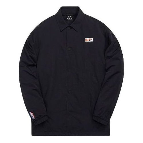 Nike x KITH New York Knicks Coaches Jacket - Black - CZ1801-010