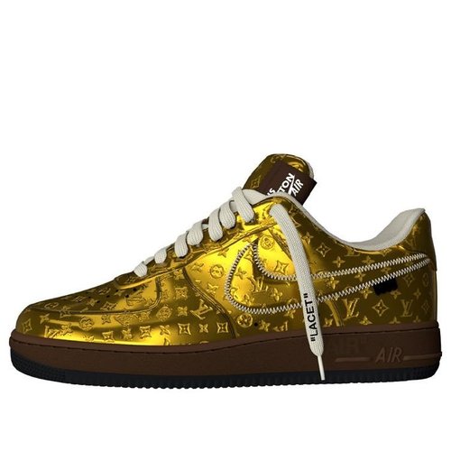 Nike x LOUIS VUITTON LV Air Force 1 Low - Gold - 1A9VG0