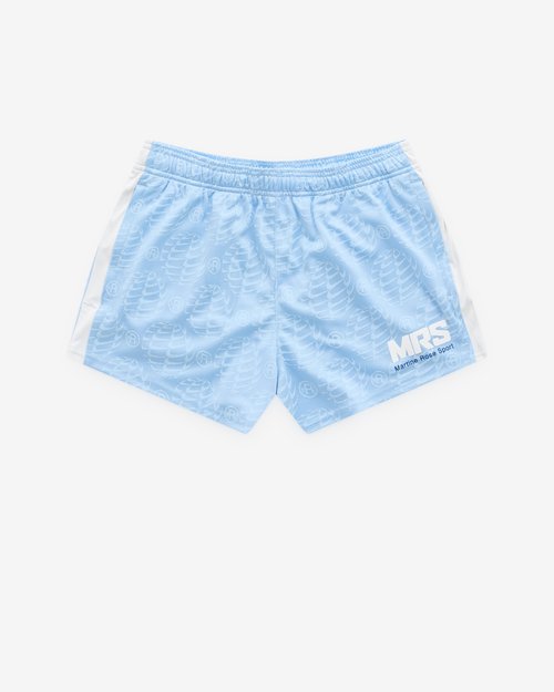 Nike x Martine Rose Football Shorts - Psychic Blue/White - HM9025-422