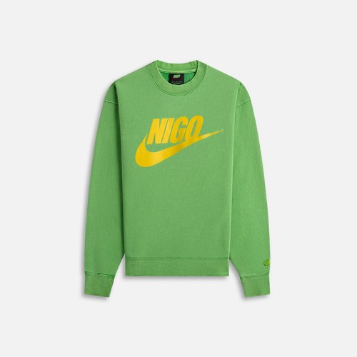Nike x Nigo NRG Crew Fleece - Lucky Green/Speed Yellow - 5941-310