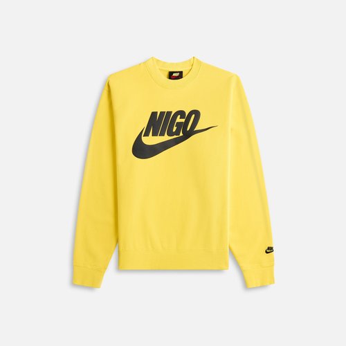 Nike x Nigo NRG Crew Fleece - Speed Yellow/Black - 5941-735
