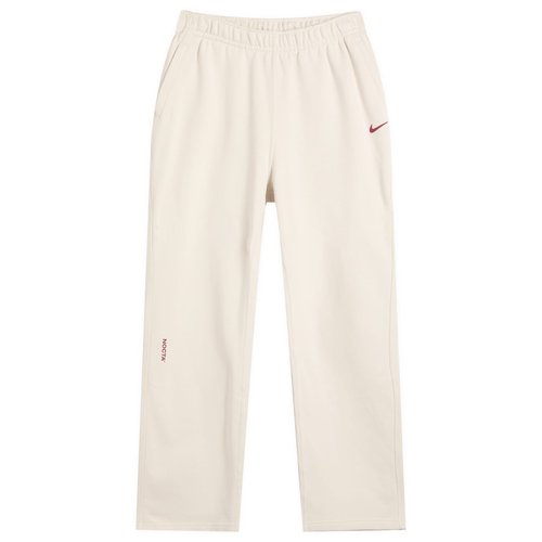Nike x NOCTA Fleece CS Open Hem Pants - Light Orewood Brown - FZ4675-104