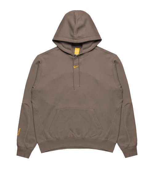 Nike NOCTA Fleece CS Hoodie 2 - Olive Grey/Olive Grey/Yellow Ochre - HM5762-040