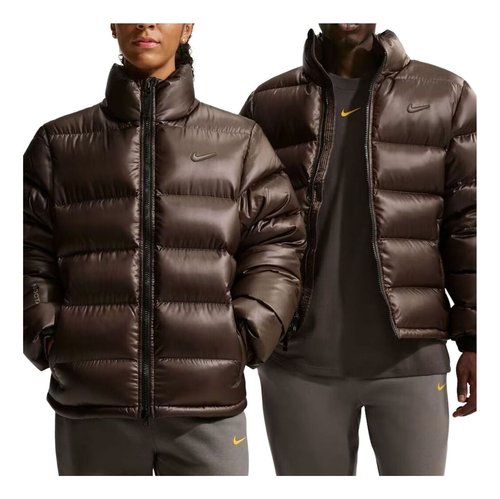 Nike x NOCTA Sunset Puffer Jacket Asia Sizing - Baroque Brown/Olive Grey - FN8197-237