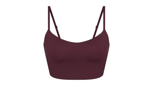 Nike x SKIMS Matte Cami Bra Top - Currant
