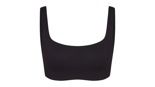 Nike x SKIMS Matte Scoop Neck Bra - Obsidian