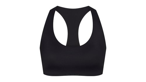 Nike x SKIMS Shine Racer Back Bra - Obsidian