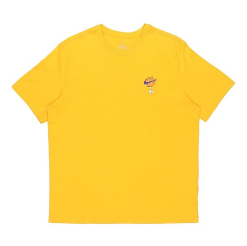 Nike x SPACE JAM Crossover Cartoon Printing Sports Round Neck Short Sleeve Color - Gold - DH3826-739