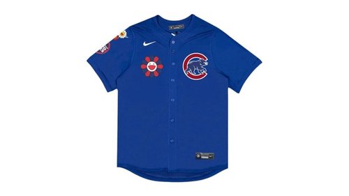 Nike x Takashi Murakami x MLB World Tour Tokyo Series 2025 Cubs Away Jersey - Blue