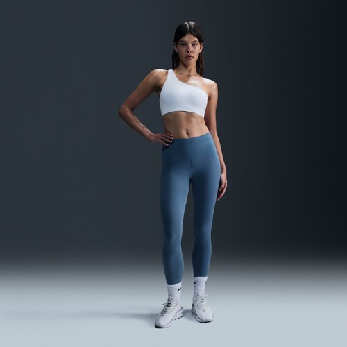 Nike Zenvy High-Waisted 7/8 Leggings - Smokey Blue/Black - DQ6015-006