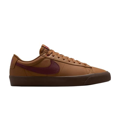 Nike Zoom Blazer Low Pro GT SB - Light British Tan/Light British Tan/Gum Yellow/Dark Team Red - DV1226-200