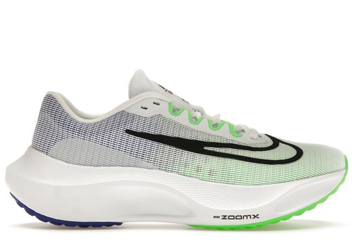Nike Zoom Fly 5 - White/Green Strike/Racer Blue/Black - DM8968-101