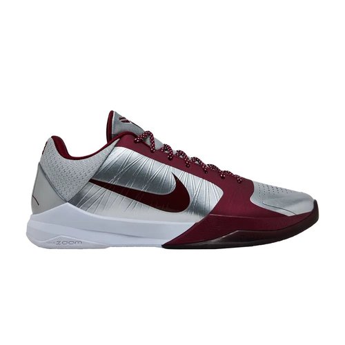 Nike Zoom Kobe 5 Protro 'Lower Merion Aces' 2026 - Metallic Silver/Team Red/White - IM0557-001