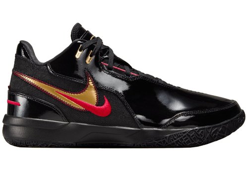 nike lebron red and gold
