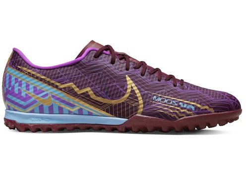 Nike Zoom Mercurial Vapor 15 Academy KM TF - Dark Beetroot/University Blue/Vivid Purple/Metallic Vivid Gold - DV0708-694