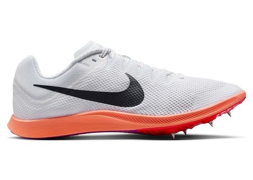 Nike Zoom Rival Distance Track & Field Distance Spikes - White/Bright Crimson/Hyper Turquoise/Obsidian - FZ9653-101
