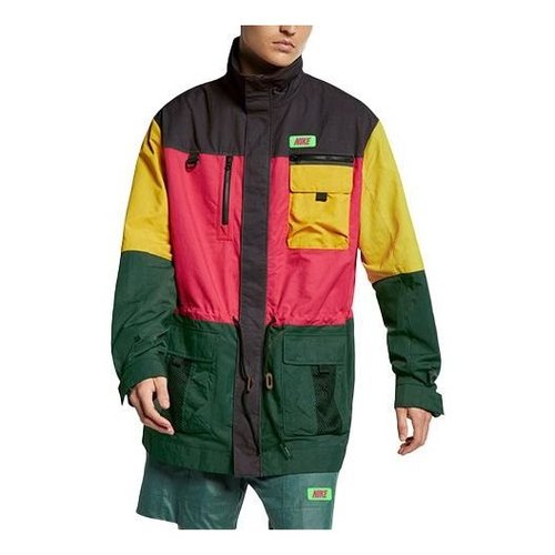 Nikeblock logo Sports Loose Jacket - Multi-Color - CJ1459-082