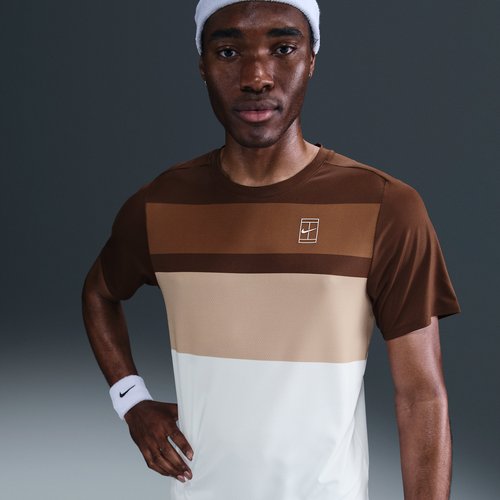 Nike Court Advantage Tennis Top - Cacao Wow/White/White - FZ9845-259