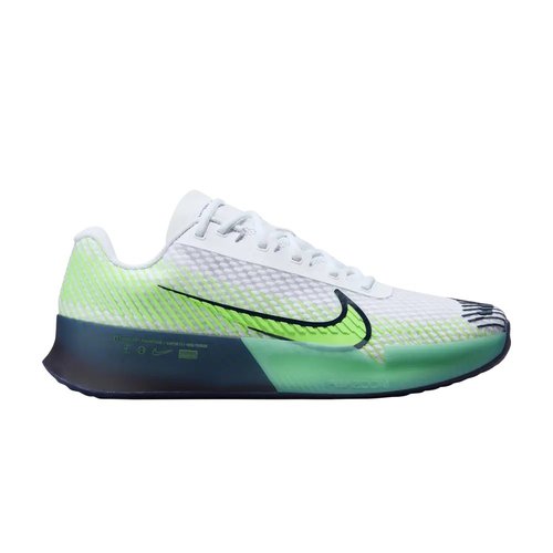 NikeCourt Air Zoom Vapor 11 HC - White/Midnight Navy/Washed Teal/Green Strike - DR6966-103