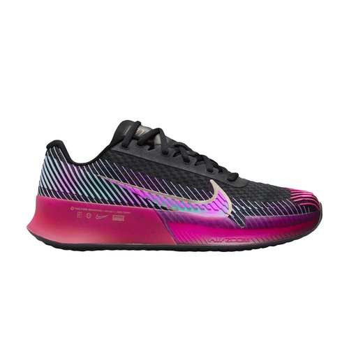 NikeCourt Air Zoom Vapor 11 Premium HC - Black/Fireberry/Fierce Pink/Multi-Color - FD6694-001