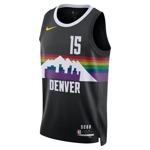 Nikola JokiÄ Denver Nuggets City Edition Nike NBA Swingman Jersey - Black - HM5979-011
