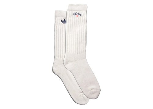Noah x adidas 3Pack Scrunchy Socks 'White/Navy Blue' Solesense