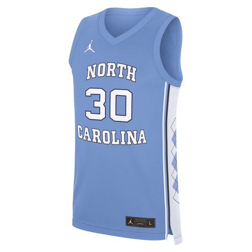 North Carolina Replica Air Air Jordan College Basketball Jersey - Light Blue - JCBJ09MCJ14-GX2