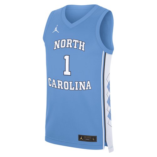 North Carolina Tar Replica Air Air Jordan College Basketball Jersey - Valor Blue - CLEVGRJJCBJUNC-UNC