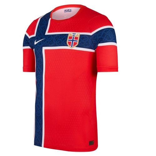 Norway National Team 2026 Match Home Nike Aero-FIT Soccer Jersey - Chile Red/White/Chile Red/White - IB5170-673