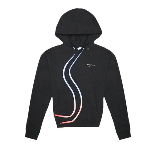 OFF - Ida-stepShops - WHITE Acrylic Arrows Incomplete Hoodie 