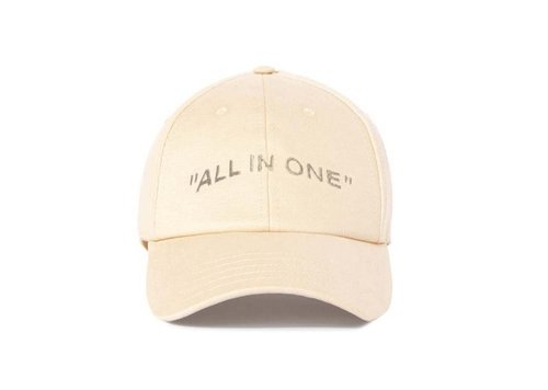 OFF-WHITE OFFWHITE ALL IN ONE Golf Cap - Beige - OMLB069T24FAB00A6109