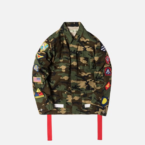 OFF-WHITE Archive Field Jacket All Over - Camo - EA007F170390079901
