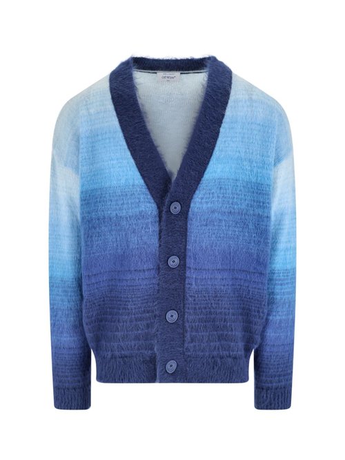 OFF-WHITE arrow Cardigan - OMHB02MF25KNI0014649