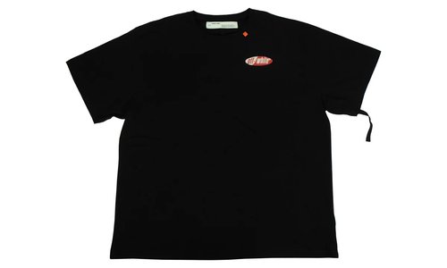 OFF-WHITE Arrow Graphic Print Tee - Black - OMAA038S191850061020
