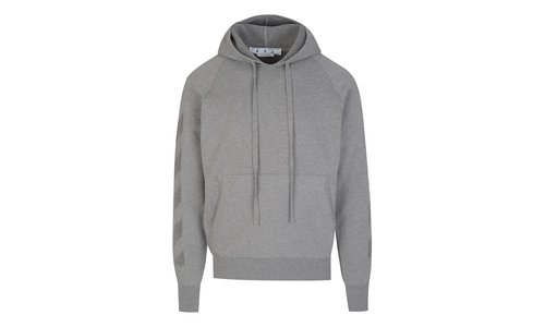 OFF-WHITE Arrow Knit Hoodie OMHA141C99KNI0010606 - OMHA141C99KNI0010606