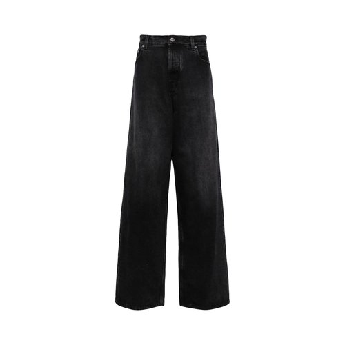 OFF-WHITE Arrow Loose Jeans - Vintage Black - OMYA180C99DEN0011300