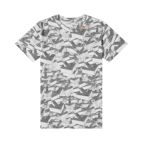 OFF-WHITE Arrows Pattern Short-Sleeve Slim Tee - OMAA027R201850339910