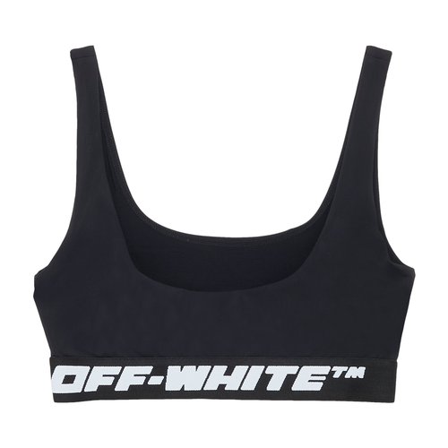 OFF-WHITE Athl Logo Band Brao - Black - OWVO047C99JER0011000