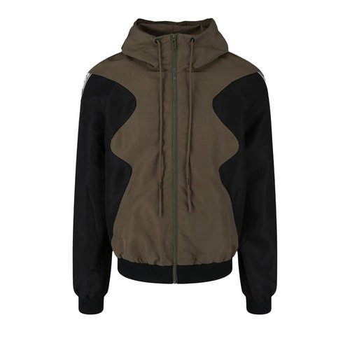 OFF-WHITE Athletic Diag Outline Tracktop | Size S - Black - OMVC008S22FAB0011001