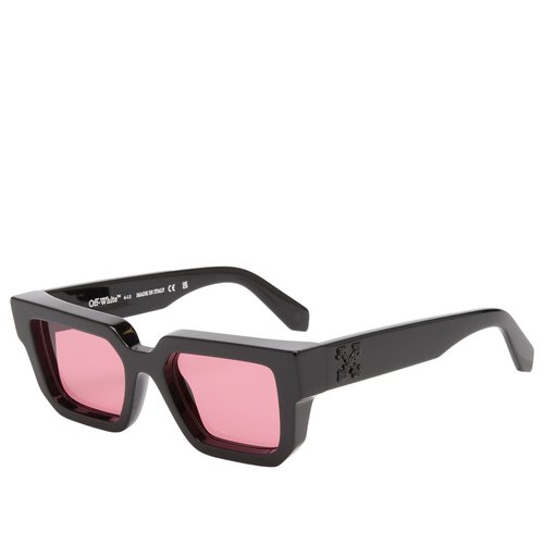 OFF-WHITE Black Silverstone Sunglasses - Black Red - OERI146S25PLA0011025