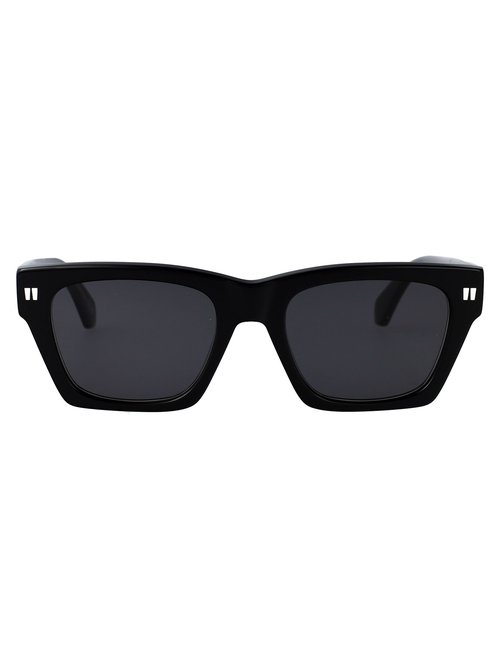 OFF-WHITE Black Valdez Sunglasses - Black Dark Grey - OERI13XS25PLA0011007