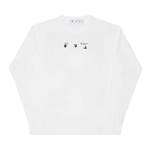 Men Printed Oversized Tee - Off White - SM2505101A