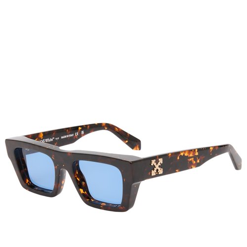 OFF-WHITE Brown & Black Oregon Sunglasses - Havana Blue - OERI145S25PLA0016045