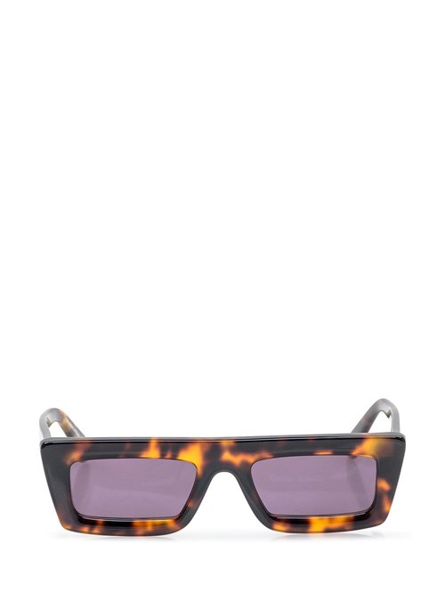 OFF-WHITE Ontario Sunglasses | Brown | Size Onesize - Havana/Dark Grey - OERI136F24PLA0016007