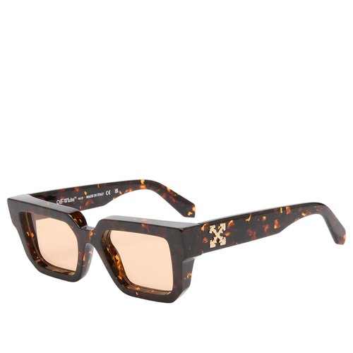 OFF-WHITE Brown Silverstone Sunglasses - Havana Camel - OERI146S25PLA0016062