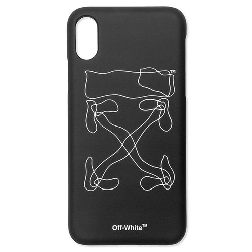 OFF-WHITE Abstract Arrows iPhone X Cover - Black/White - OMPA007F192940111001